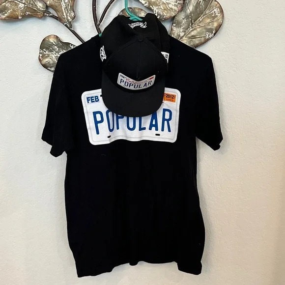 🔥 Popular Demand “California POPULAR” Hat & Tee Set – Size M (Unisex) - Picture 2 of 10
